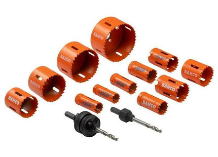Bahco Plumber's Bi-Metal Holesaw Set, 14 Piece Bahco - RockBottom Northampton