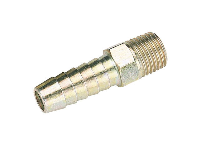 Draper 1/4" BSP Taper 3/8" Bore PCL Male Screw Tailpiece (Sold Loose) 25801 Draper - Town Tools 
