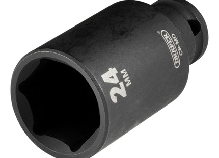 Draper Draper HI-TORQ Metric Deep Impact Socket, 3/8" Sq. Dr., 24mm Draper - Town Tools