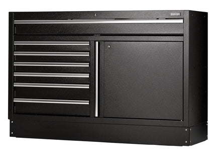 Draper Bunker Modular Floor Cabinet, 7 Drawer, 1360mm Draper - Town Tools