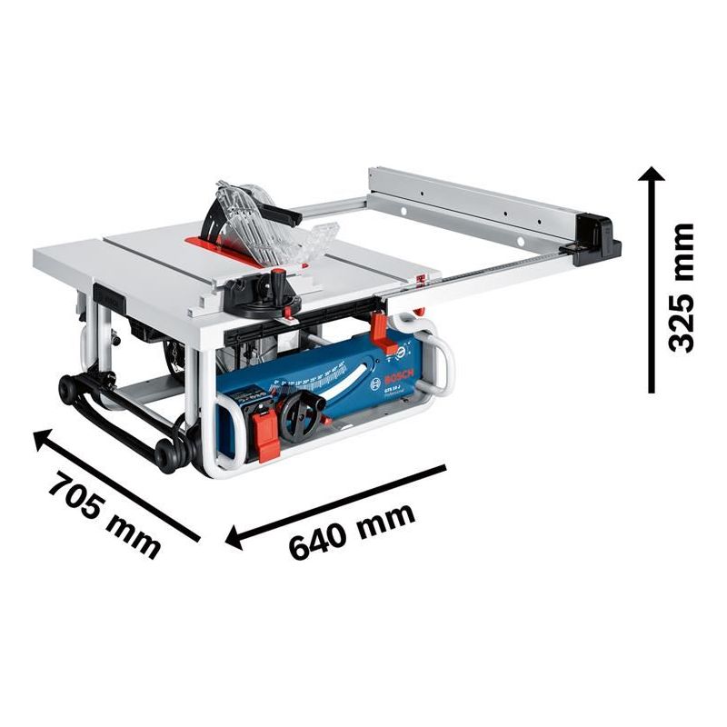 Bosch GTS 10 J Professional Table Saw 1800W 240V Bosch - RockBottom Northampton
