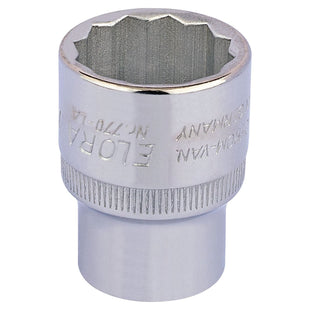 Draper Elora Bi-Hexagon Socket, 1/2" Sq. Dr., 7/8" 24442 Draper - Town Tools 