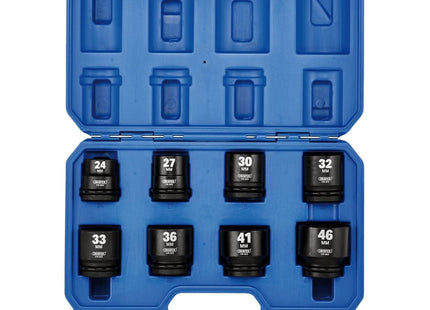 Draper Draper HI-TORQ Metric Impact Socket Set, 3/4" Sq. Dr. (8 Piece) Draper - Town Tools