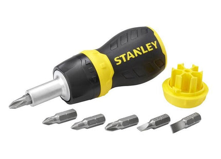 Stanley® Hand Tools Multibit Ratchet Stubby & Bits STANLEY® Hand Tools - RockBottom Nothampton