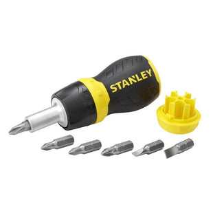 Stanley® Hand Tools Multibit Ratchet Stubby & Bits STANLEY® Hand Tools - RockBottom Nothampton