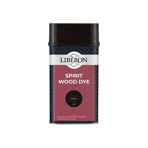 Liberon Spirit Wood Dye Ebony 1 litre Liberon - RockBottom Northampton