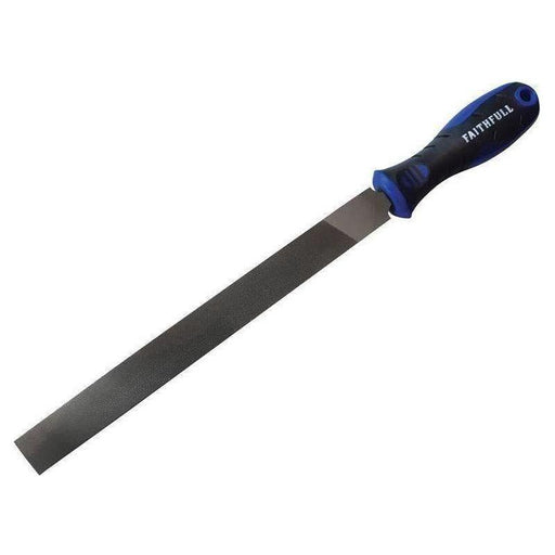 Faithfull Handled Hand Second Cut Engineers File 250mm (10in) Faithfull - RockBottom Northampton