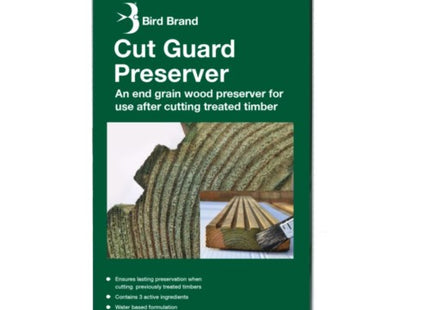 Bird-Brand Cut Guard Preserver Dark Brown 1l