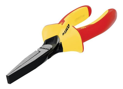 Bahco 2421S ERGO™ Insulated Flat Nose Pliers 140mm (5.1/2in) Bahco - RockBottom Northampton