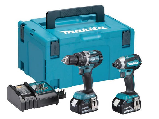 Makita DLX2180TJ Brushless Twin Pack 18V 2 x 5.0Ah Li-ion Makita - RockBottom Northampton 
