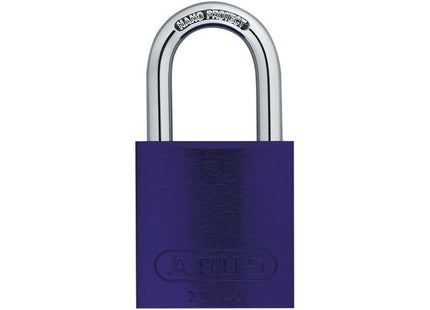 Abus Mechanical 72/40mm Aluminium Padlock Violet Keyed Alike TT04072 ABUS Mechanical - RockBottom Northampton 