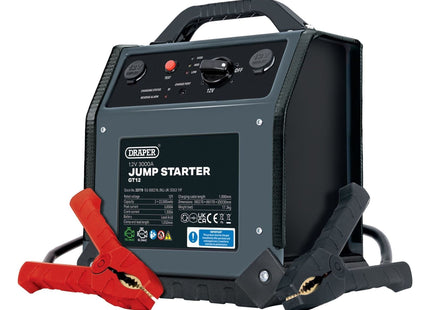 Draper 12V Jump Starter, 3000A Draper - Town Tools