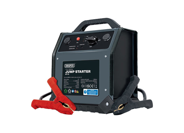 Draper 12V Jump Starter, 3000A Draper - Town Tools