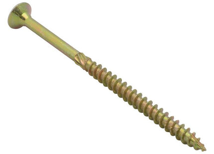 Forgefix Spectre™ PZ Compatible Wood Screw CSK ZYP 6.0 x 100mm Box 100 ForgeFix - RockBottom Northampton