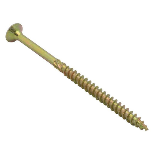 Forgefix Spectre™ PZ Compatible Wood Screw CSK ZYP 6.0 x 100mm Box 100 ForgeFix - RockBottom Northampton