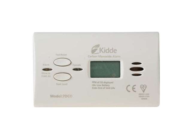 Kidde K7DCO Digital Carbon Monoxide Alarm (10-Year Sensor) Kidde - RockBottom Northampton