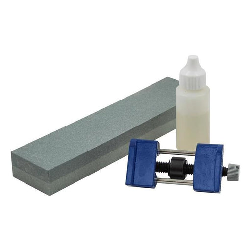Faithfull Oilstone 200mm & Honing Guide Kit Faithfull - RockBottom Northampton
