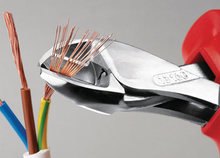 Draper Knipex 73 06 160SB VDE ' x CUT' High Leverage Diagonal Side Cutters 25885 Draper - Town Tools 