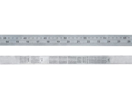 Faithfull Steel Rule 1m / 39in x 30mm Faithfull - RockBottom Northampton