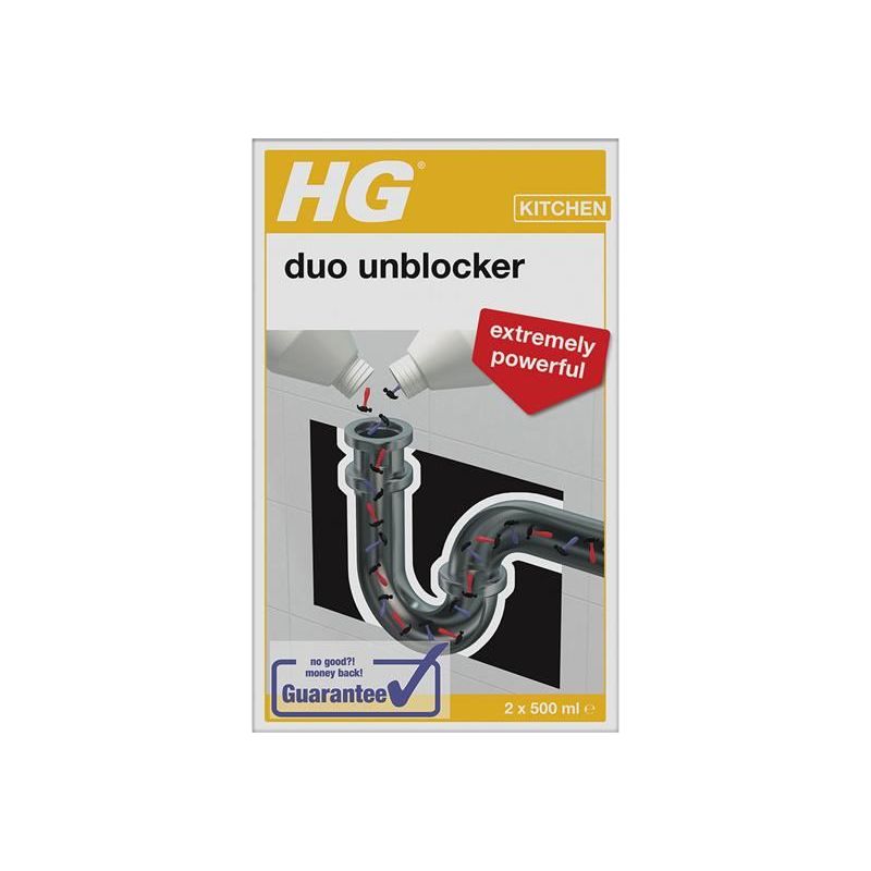 Hg Duo Unblocker 1 litre HG - RockBottom Northampton