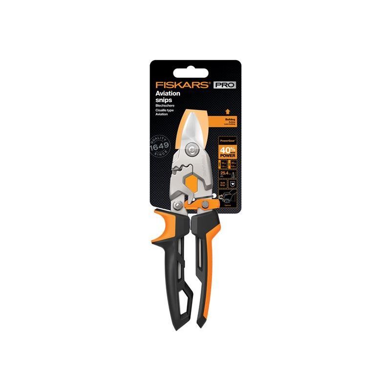 Fiskars PowerGear™ Bulldog Aviation Snips 250mm (10in) Fiskars - RockBottom Northampton