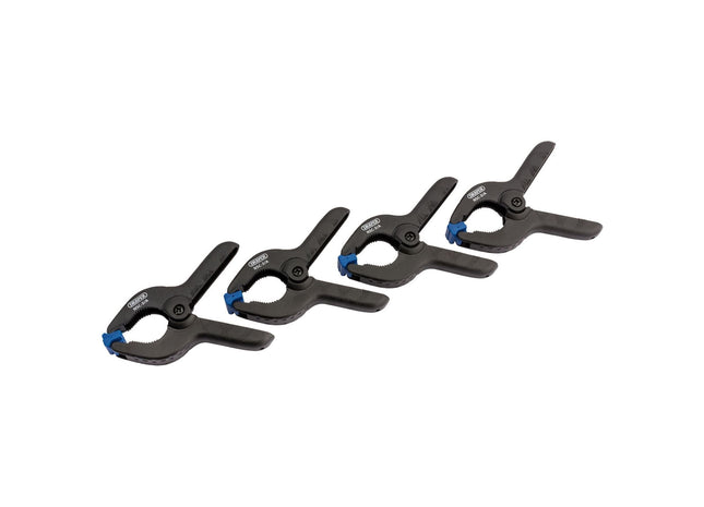 Draper Spring Clamp Set, 40mm Capacity (4 Piece) 82777 Draper - Town Tools 