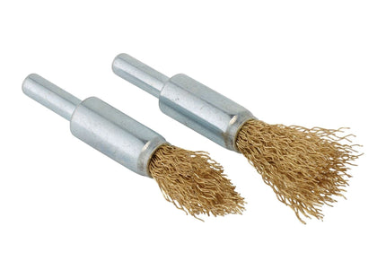 Draper Brassed Steel Crimped Decarb Brush Set (2 Piece) 41439 Draper - Town Tools 