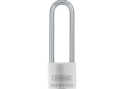 Abus Mechanical 54TI/40mm TITALIUM™ Padlock 63mm Long Shackle Carded ABUS Mechanical - RockBottom Northampton 