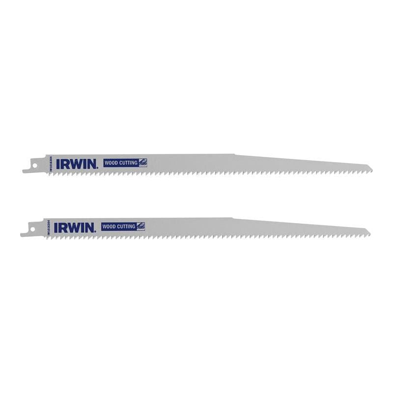 Irwin® Sabre Saw Blade Coarse Wood Cutting 305mm Pack of 2 IRWIN® - RockBottom Northampton
