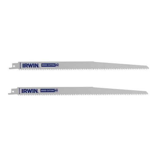 Irwin® Sabre Saw Blade Coarse Wood Cutting 305mm Pack of 2 IRWIN® - RockBottom Northampton