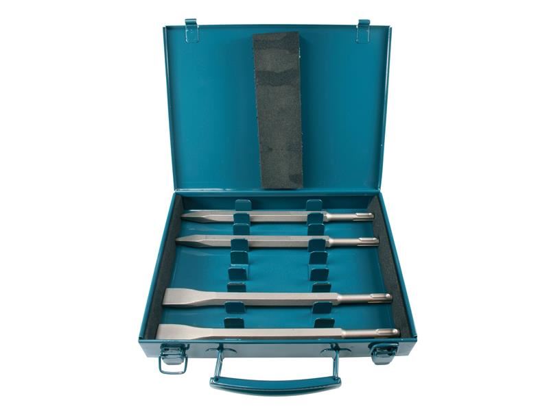 Makita D-08757 SDS-Plus Chisel Set, 4 Piece Makita - RockBottom Northampton 