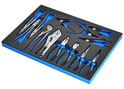 Draper Bunker Pliers Set in EVA Foam Inlay (13 Piece) Draper - Town Tools
