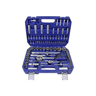 Bluespot Tools 1/2in & 1/4in Metric Socket Set, 94 Piece BlueSpot Tools - RockBottom Northampton