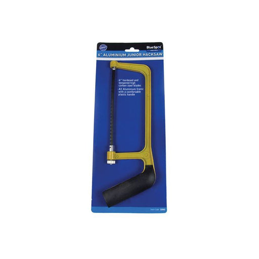 Bluespot Tools Junior Hacksaw Aluminium 150mm (6in) BlueSpot Tools - RockBottom Northampton