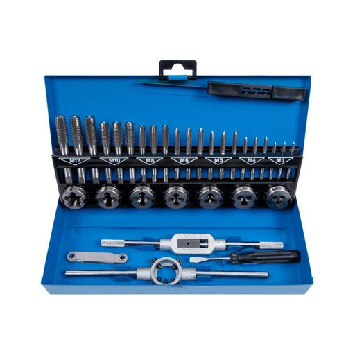 Bluespot Tools Metric Tap and Die Set, 32 Piece BlueSpot Tools - RockBottom Northampton