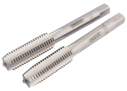 Draper Coarse Hand Taps Taper and Plug, 10mm 83801 Draper - Town Tools 