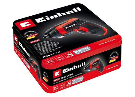 Einhell TE-SD 3.6/1 Li Cordless Screwdriver 3.6V 1 x 1.5Ah Li-ion Einhell - RockBottom Northamptin