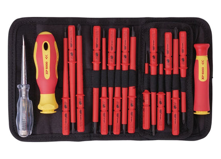 Draper XP1000 VDE Interchangeable Blade Screwdriver Set (18 Piece) 05776 Draper - Town Tools 