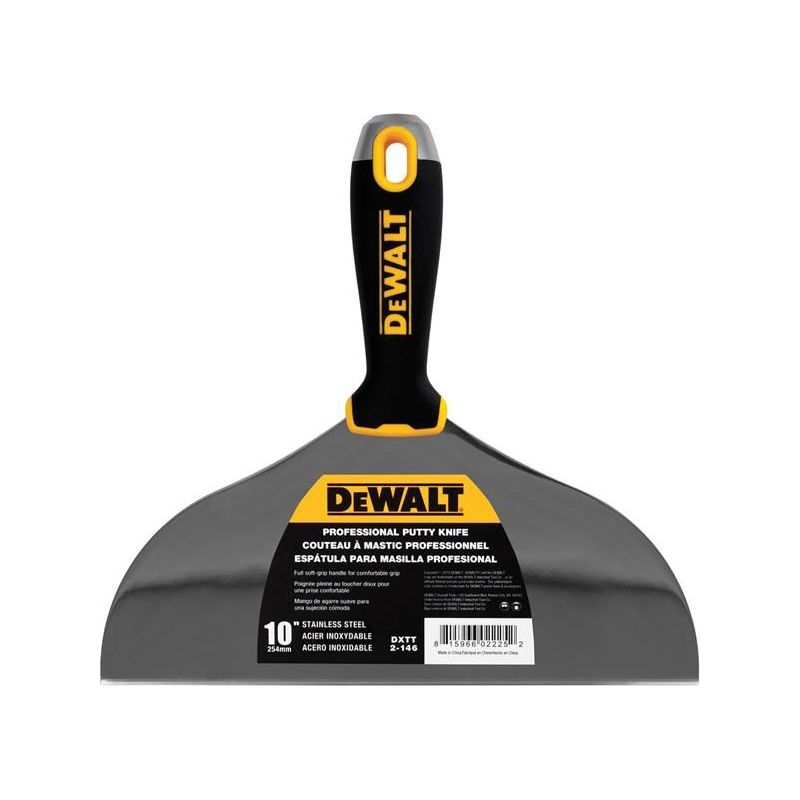 Dewalt Drywall Hammer End Jointing/Filling Knife 250mm (10in) DEWALT Drywall - RockBottom Northampton