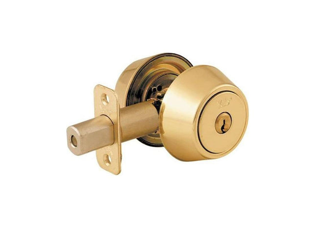Yale Locks P5211 Security Deadbolt Polished Brass Yale Locks - RockBottom Northampton
