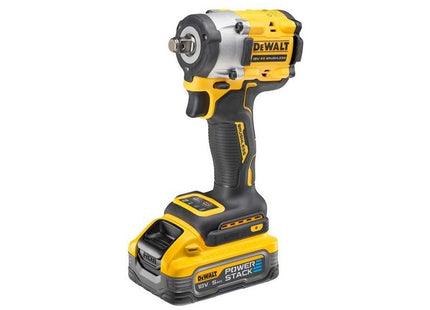 Dewalt Power Tools DCF921H2T XR BL 1/2in Impact Wrench 18V 2 x 5.0Ah POWERSTACK™ Li-ion DeWALT Power Tools - RockBottom Northampton
