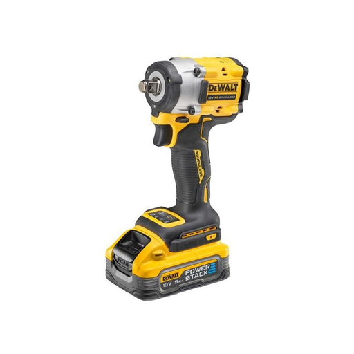 Dewalt Power Tools DCF921H2T XR BL 1/2in Impact Wrench 18V 2 x 5.0Ah POWERSTACK™ Li-ion DeWALT Power Tools - RockBottom Northampton