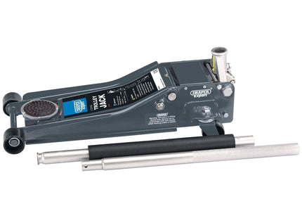 Draper Expert Professional Low Profile Garage Trolley Jack, 2 Tonne 31481 Draper - Town Tools 