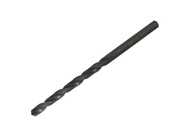 Dormer A100 HSS Jobber Drill Bit 4.30mm OL:80mm WL:47mm Dormer - RockBottom Northampton