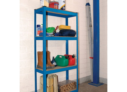 Draper Steel Shelving Unit, 4 Shelves, L760 x W300 x H1520mm 21658 Draper - Town Tools 