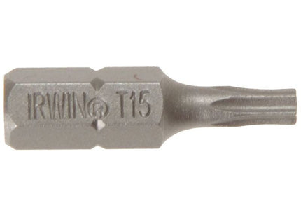 Irwin® TORX Insert Bits TX15 25mm (Pack 10) IRWIN® - RockBottom Northampton