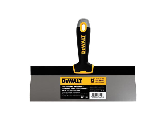 Dewalt Drywall Soft Grip Taping Knife 300mm (12in) DEWALT Drywall - RockBottom Northampton