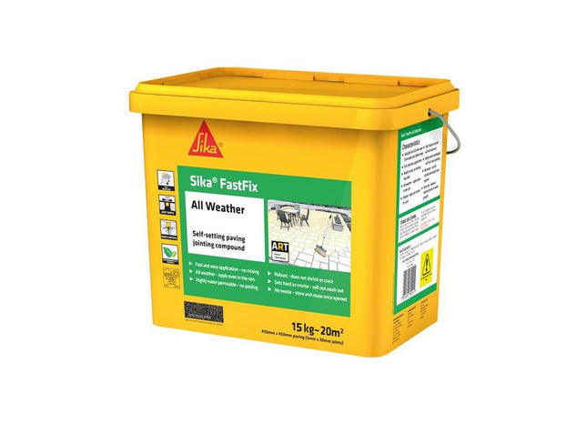 Everbuild Sika Sika® FastFix All Weather Flint 15kg Everbuild Sika - RockBottom Northamptin