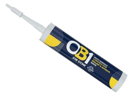 Ob1® Hybrid Sealant & Adhesive White 290ml OB1® - RockBottom Nothampton