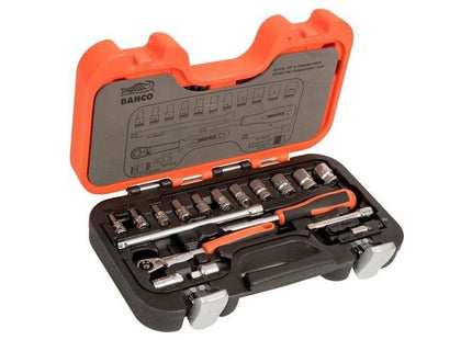 Bahco SL65 1/4in Drive Slim Socket Set, 65 Piece Bahco - RockBottom Northampton
